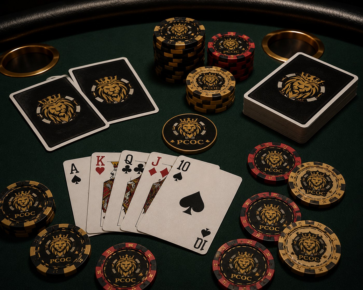 Table de poker PCOC complète